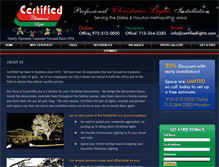 Tablet Screenshot of certifiedlights.com